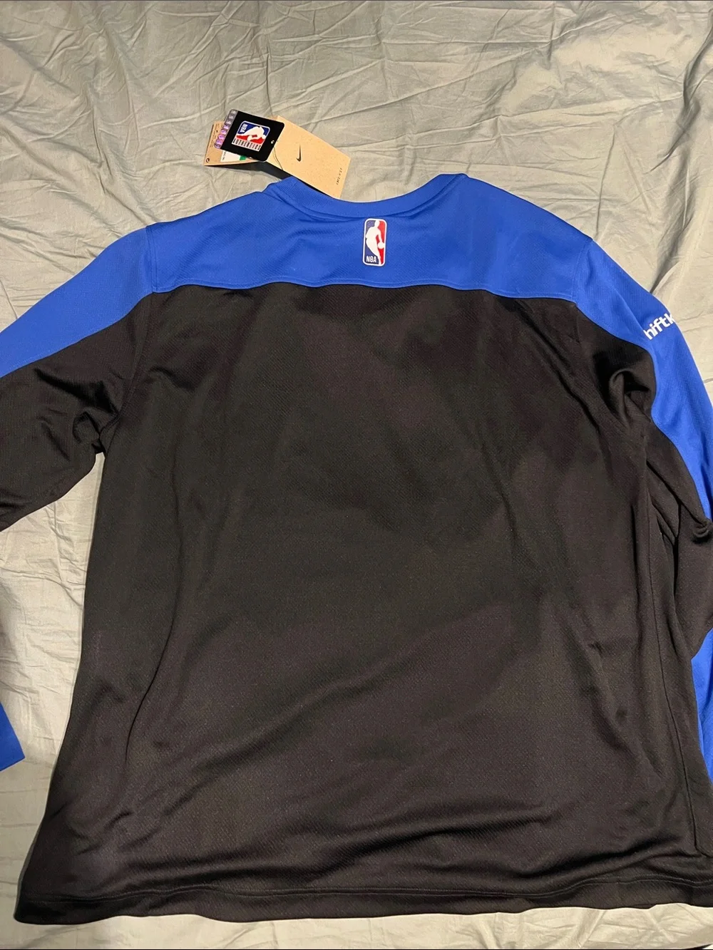 Nike Dallas Mavericks (NBA) Mesh Long Sleeve Warmup Short